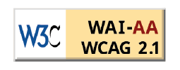 遵守2A级无障碍图示，万维网联盟（W3C）- 无障碍网页倡议（WAI）